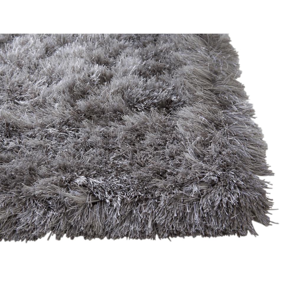 Luxe Shag Grey Area Rug, 8' x 10'