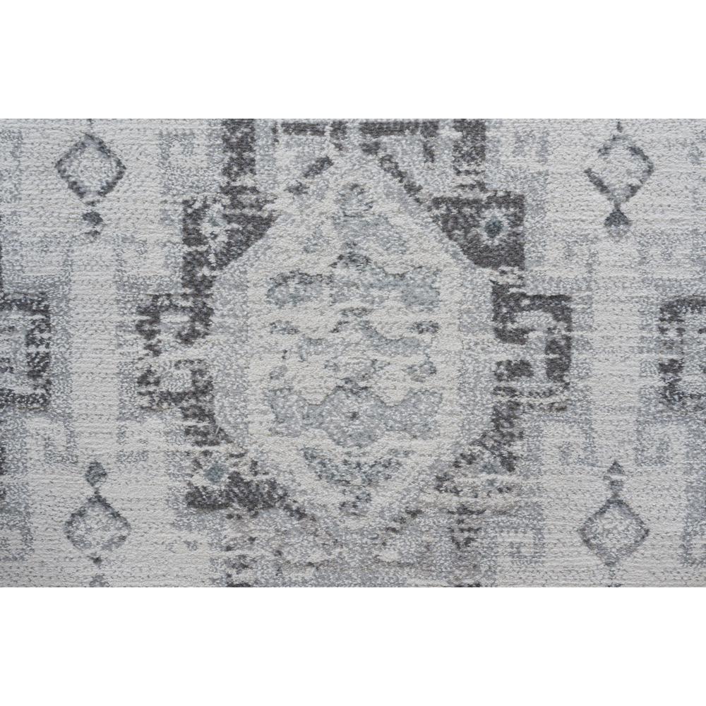 Essentials Whispers Ivory, Gray, and Beige Polypropylene Area Rug, 5'3" x 7'6"