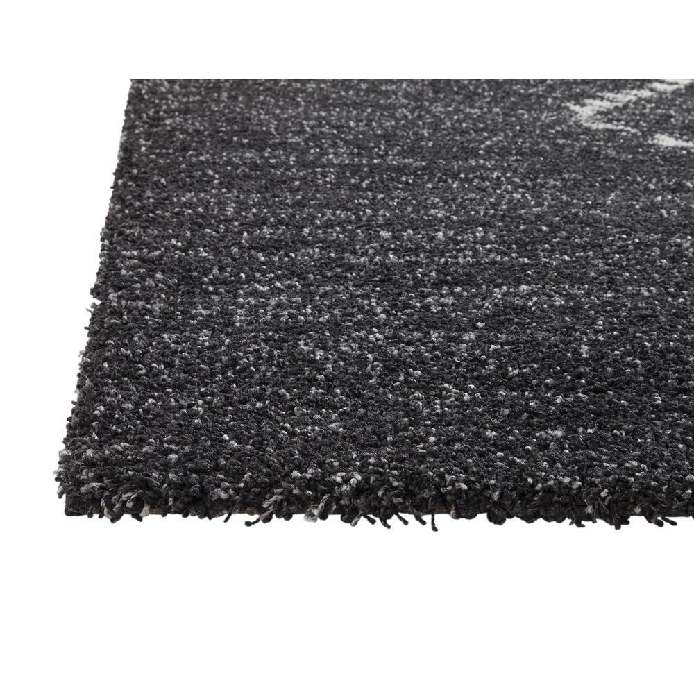 Granada Asher Black/ Ivory Argyle Area Rug, 5'3" x 7'6"