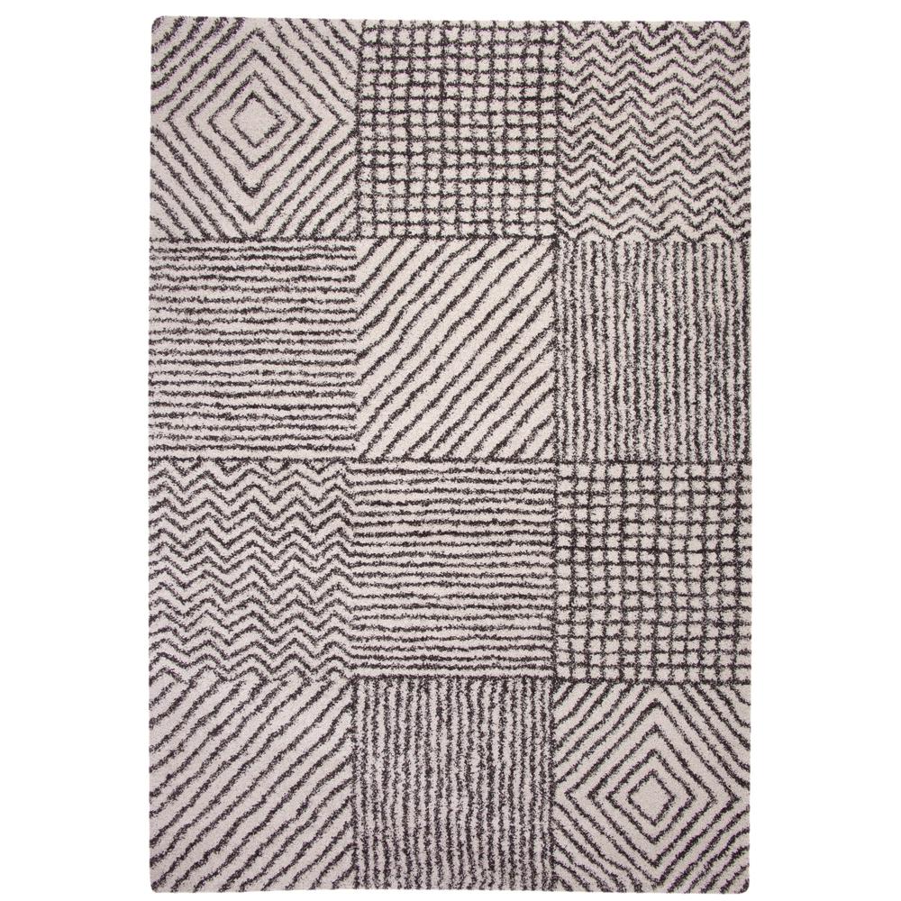 Granada Impressions Ivory/Chocolate Area Rug, 5'3" x 7'6"