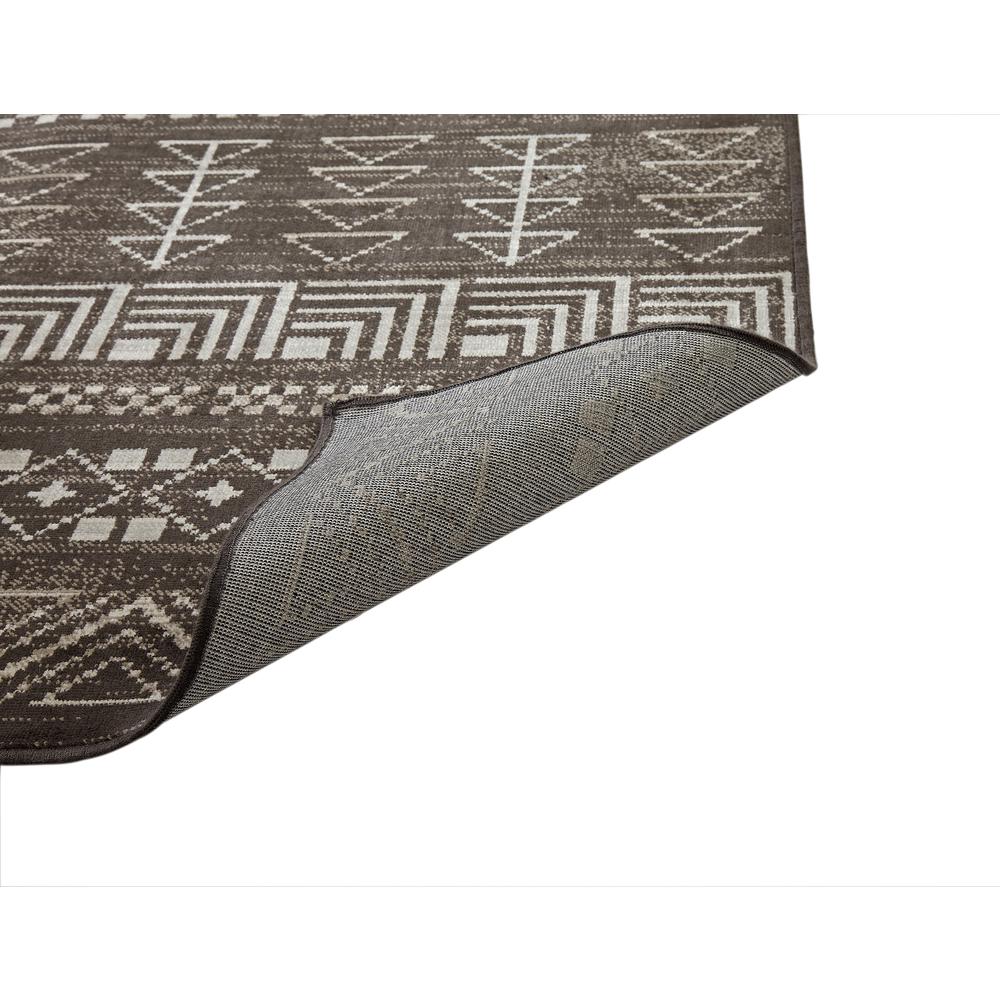 Sonoma Ambrose Brown, Natural and Ivory Area Rug, 5'3" x 7'6"