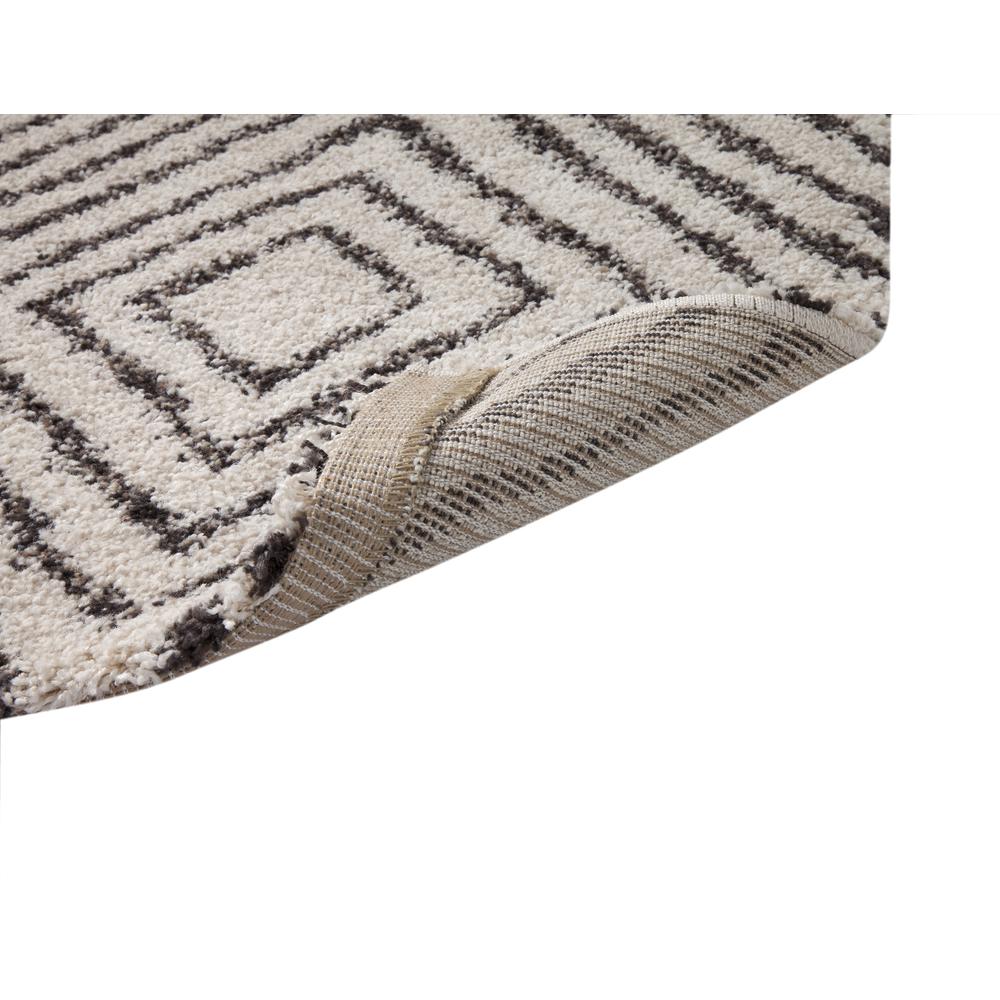 Granada Impressions Ivory/Chocolate Area Rug, 5'3" x 7'6"