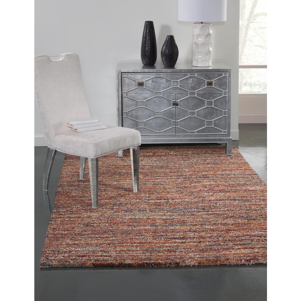 Granada Zira Red/Multi Area Rug, 5'3" x 7'6"