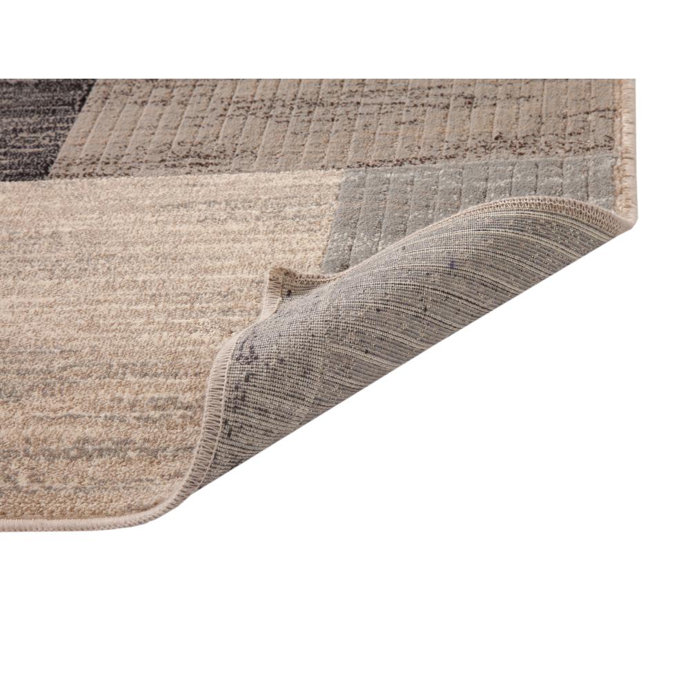 Sonoma Kelso Charcoal/Ivory/Grey Area Rug, 5'3" x 7'6"