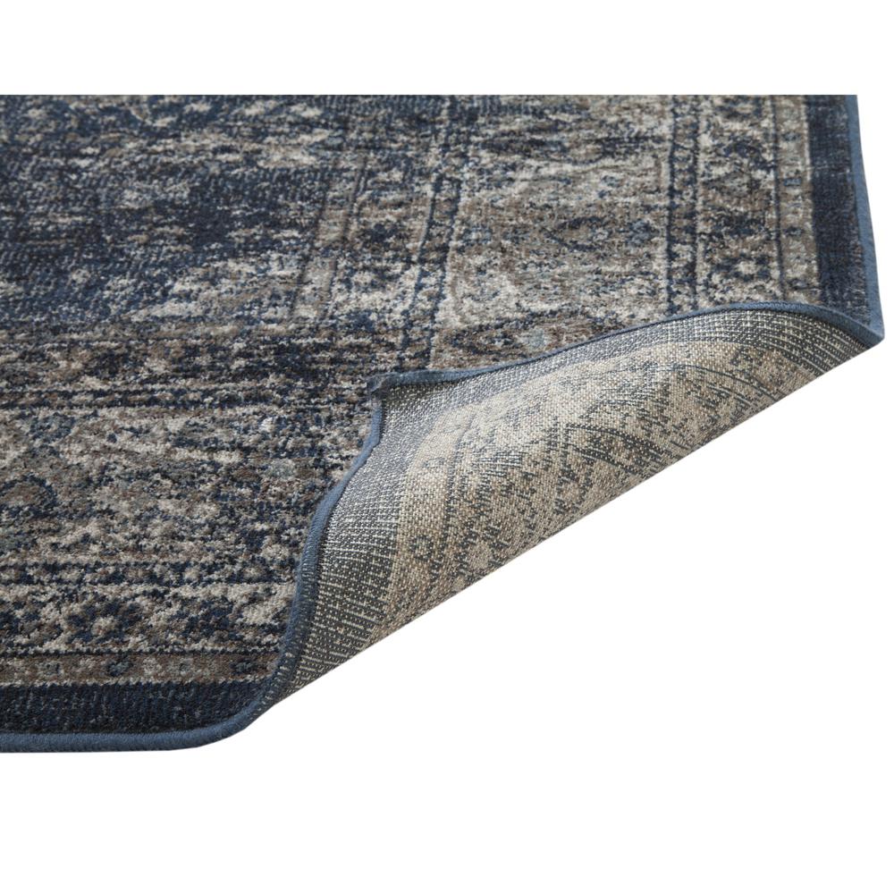Sonoma Navy Blue/Silver Area Rug, 7'10" x 10'1"