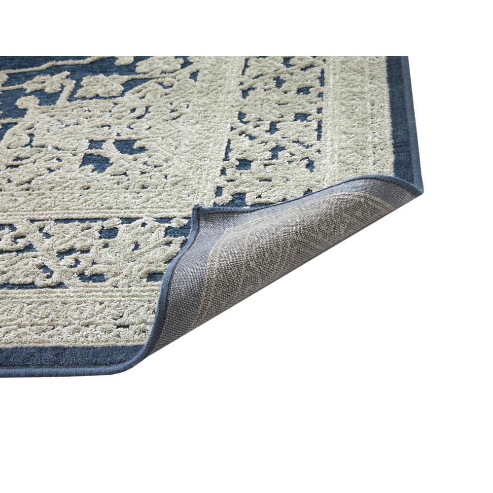 Napa Ashton Blue and Natural Area Rug, 5'3" x 7'6"
