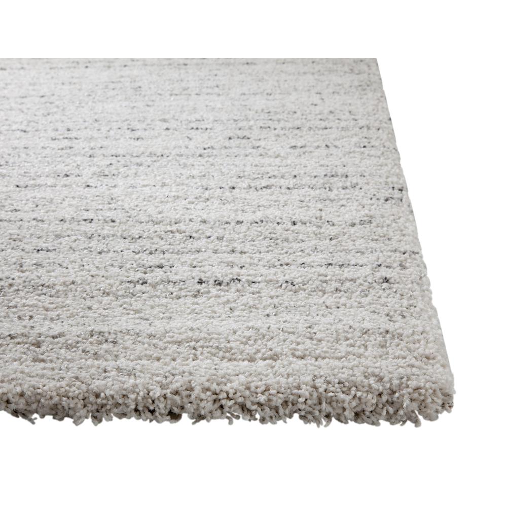 Granada Lola Ivory/ Charcoal Stripe Area Rug, 7' 10" x 10' 10"