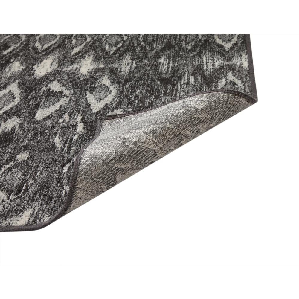 Sonoma Mabel Charcoal, Grey, and Ivory Area Rug, 7'10" x 10'1"