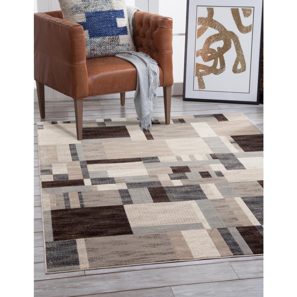 Sonoma Kelso Charcoal/Ivory/Grey Area Rug, 7'10" x 10'1"