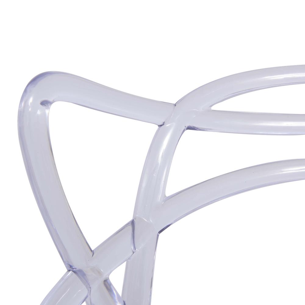 Milan Modern Wire Design Chair, Set of 4