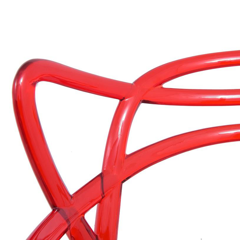 Milan Modern Wire Design Chair, Set of 2