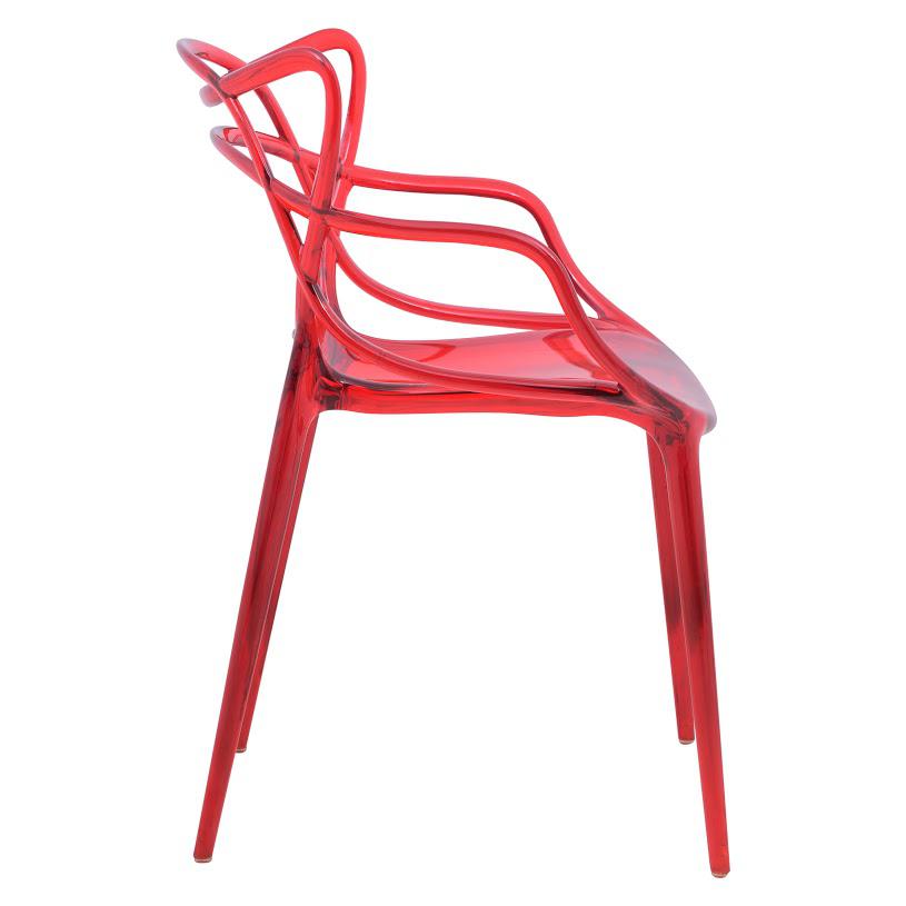 Milan Modern Wire Design Chair, Set of 4