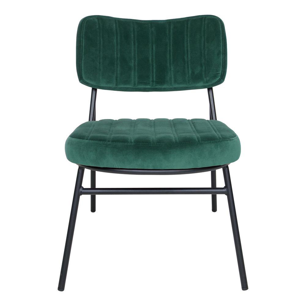 Marilane Velvet Accent Chair With Metal Frame Set of 2