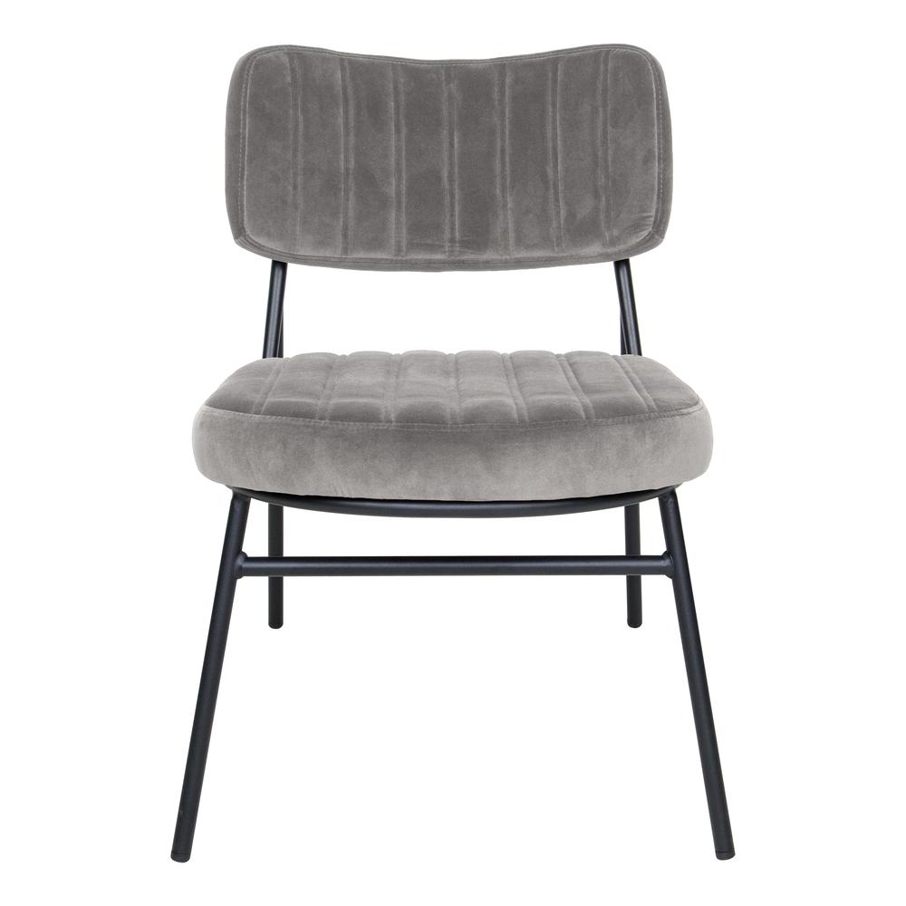 Marilane Velvet Accent Chair With Metal Frame Set of 2