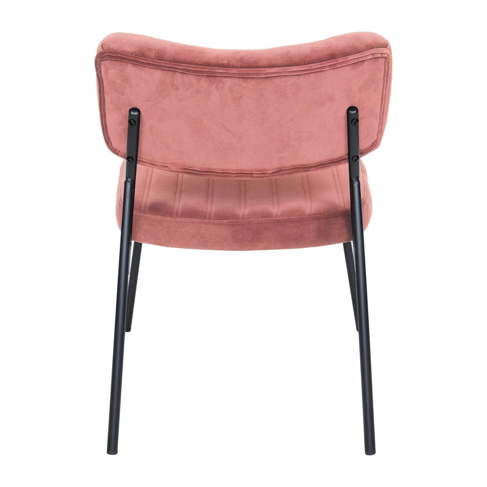 Marilane Velvet Accent Chair With Metal Frame Set of 2