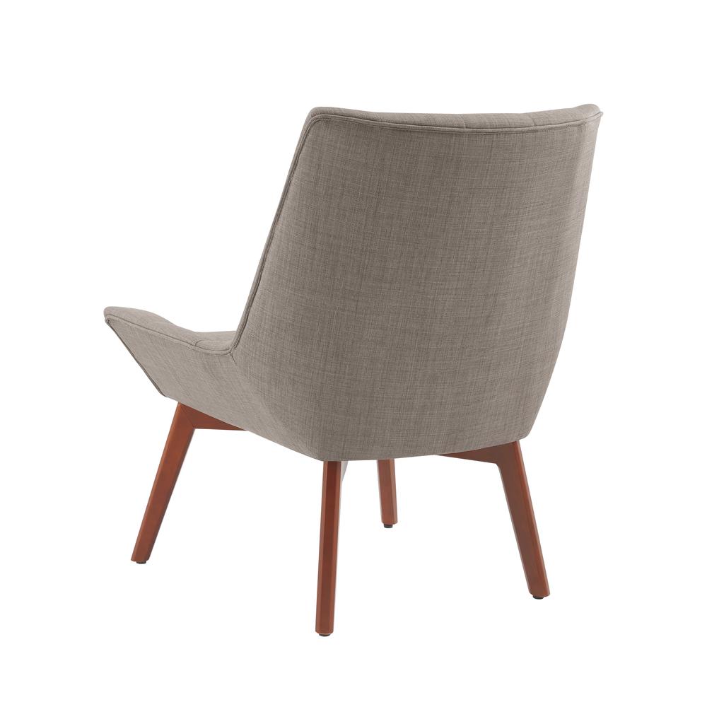 Serena Accent Chair Tufted Grey
