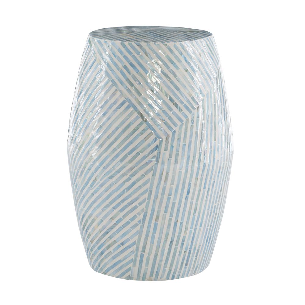 Prianna Mosaic Capiz Drum Table
