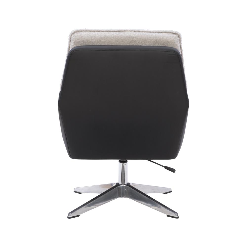 Marion Swivel Chair Black Grey