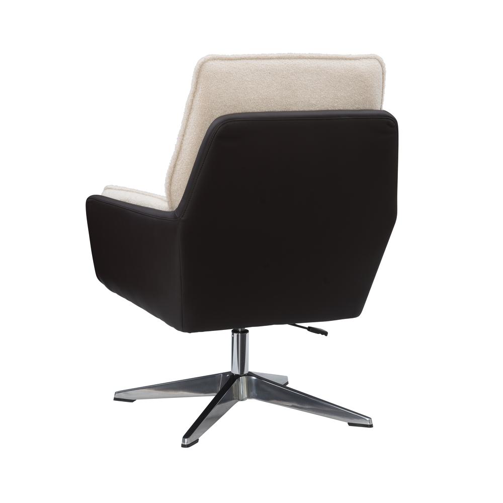 Marion Swivel Chair Brown Natural