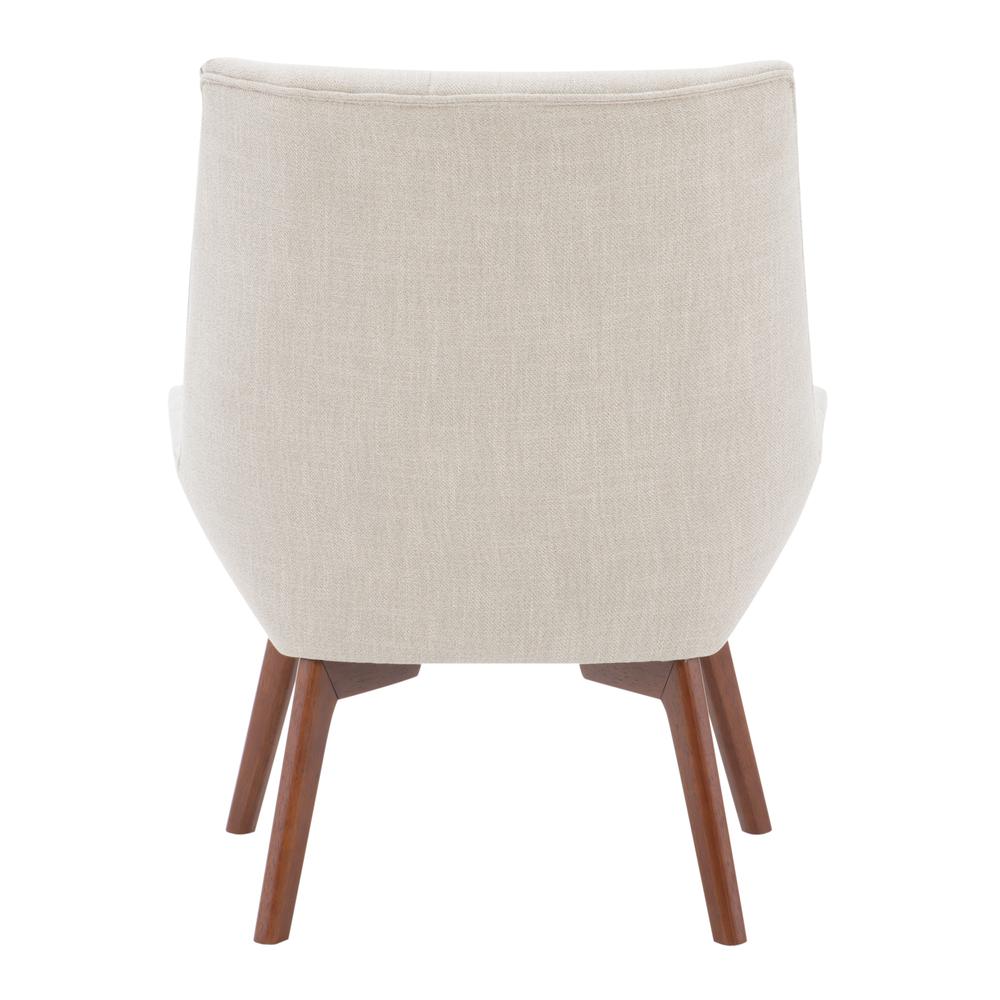 Serena Accent Chair Tufted Linen