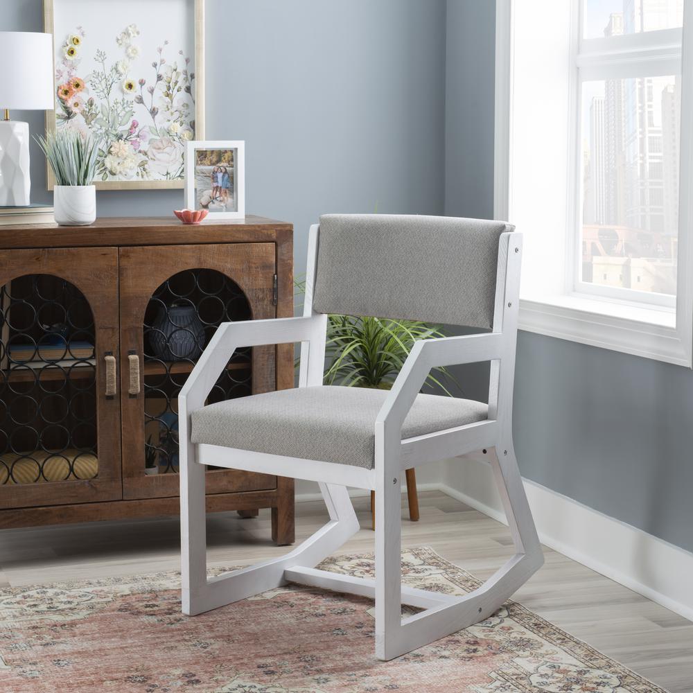 Robin 2 Position Sled Base Chair White
