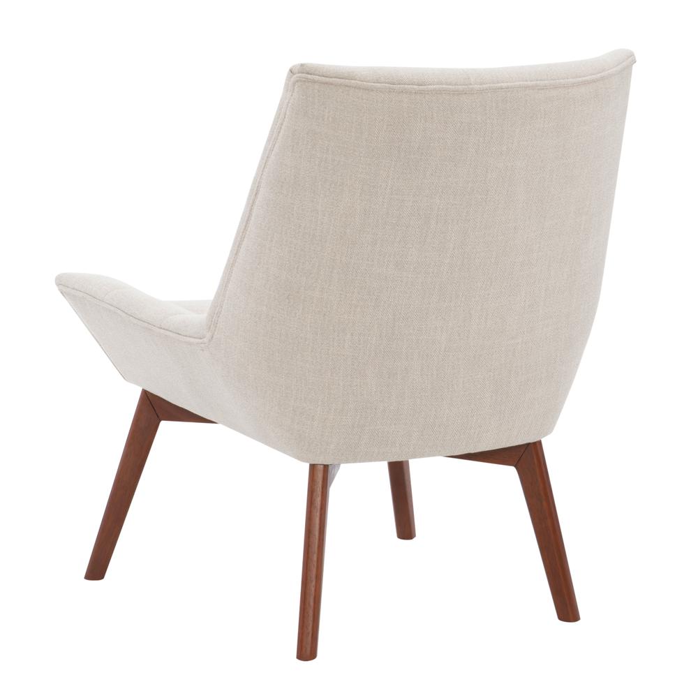 Serena Accent Chair Tufted Linen