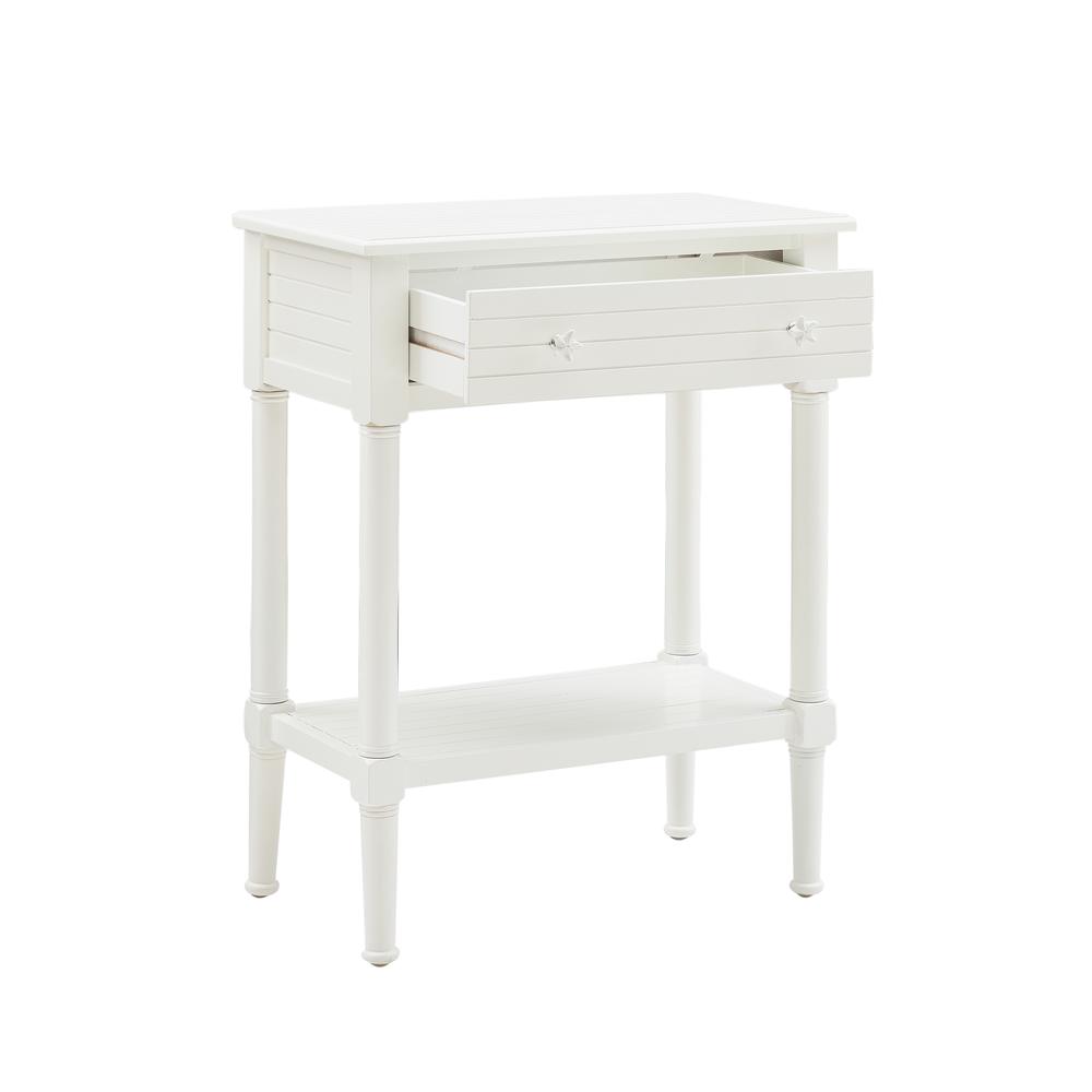 Seaboard Accent Table White