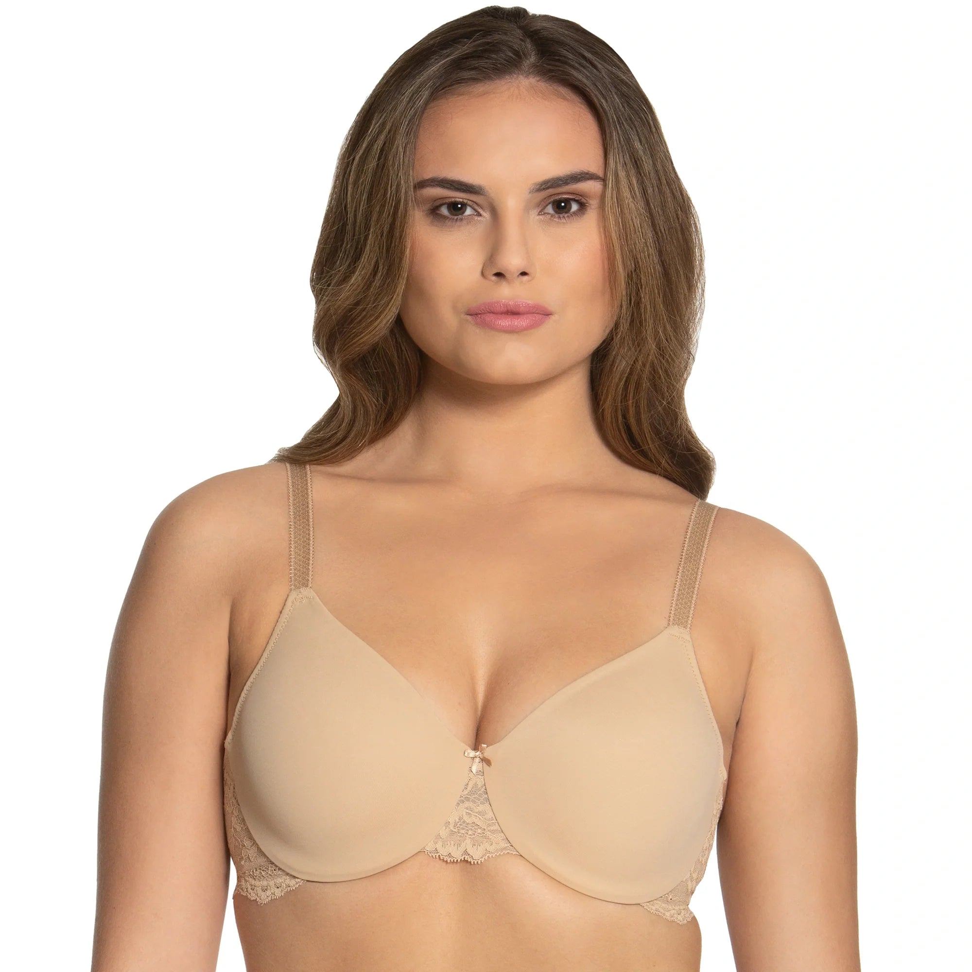Everyday Hidden Underwire Seamless Lace Minimizer Bra
