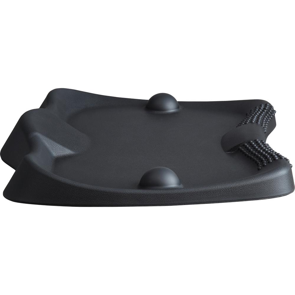 Lorell Active Antifatigue Mat - Counter, Workstation26.40" Width x 2.400" Thickness x 21.60" Diameter - Rectangular - Black - 1Each