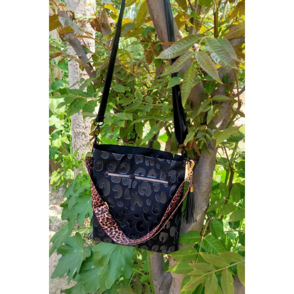 Adored PU Leather Shoulder Bag with Tassel