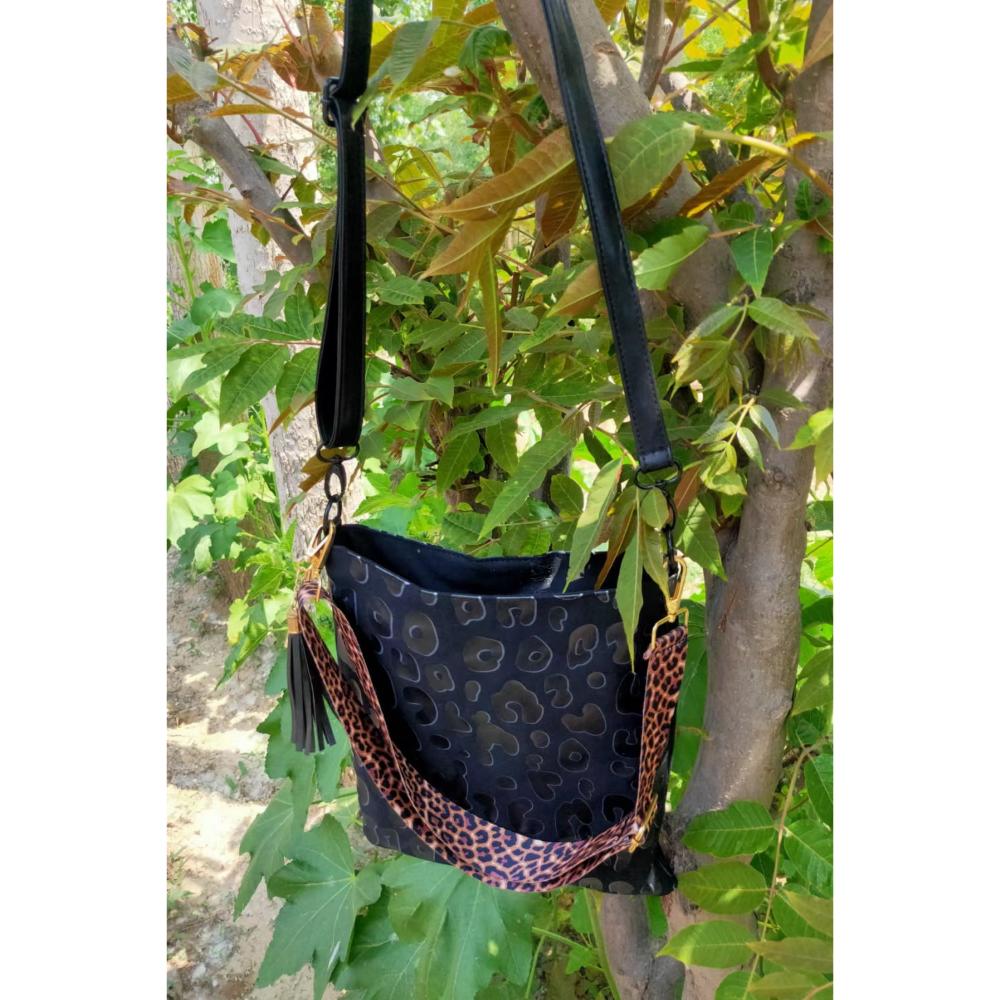 Adored PU Leather Shoulder Bag with Tassel