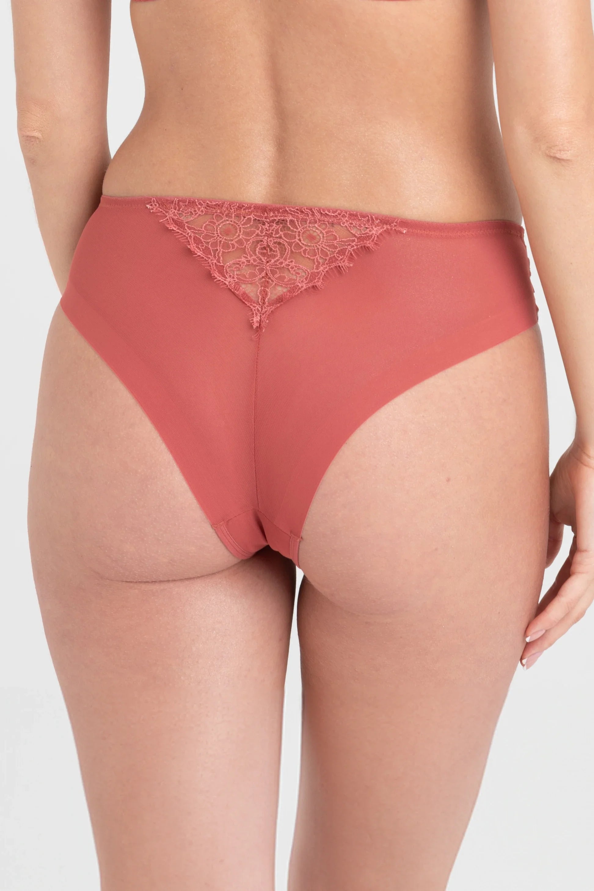Elegant Lace Brazilian Panty Lightweight Design