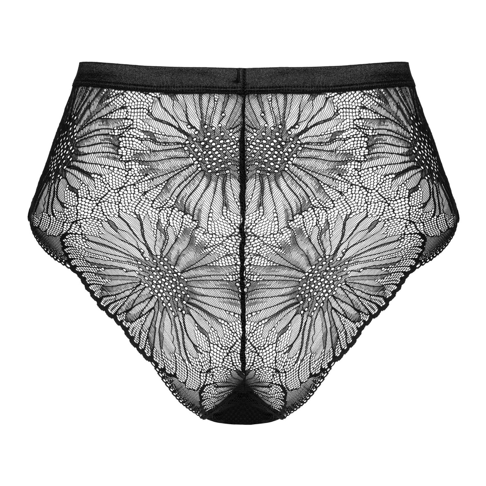 Feminine Lace Cutout Underwear