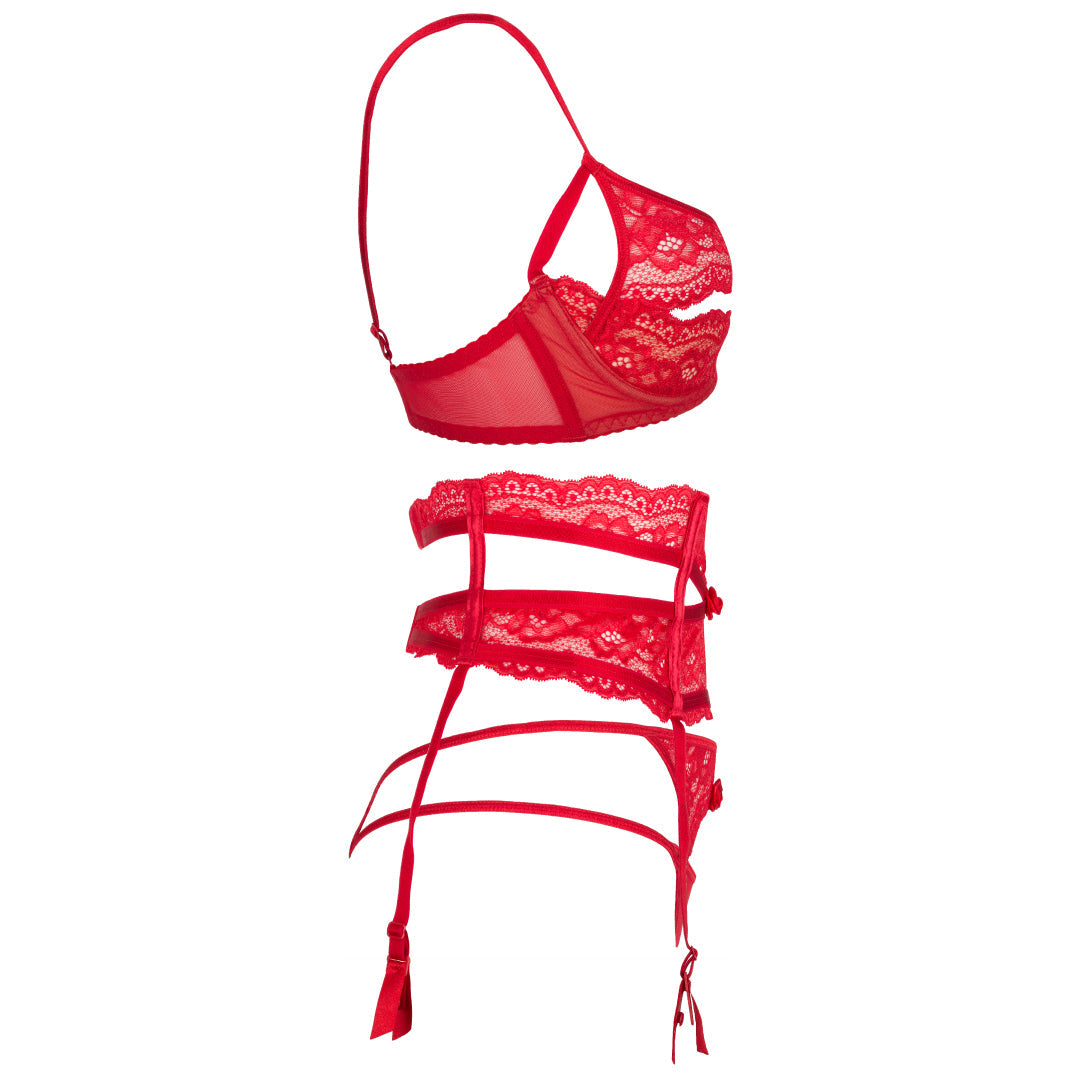 Sheer Peek-A-Boo Demi Bra