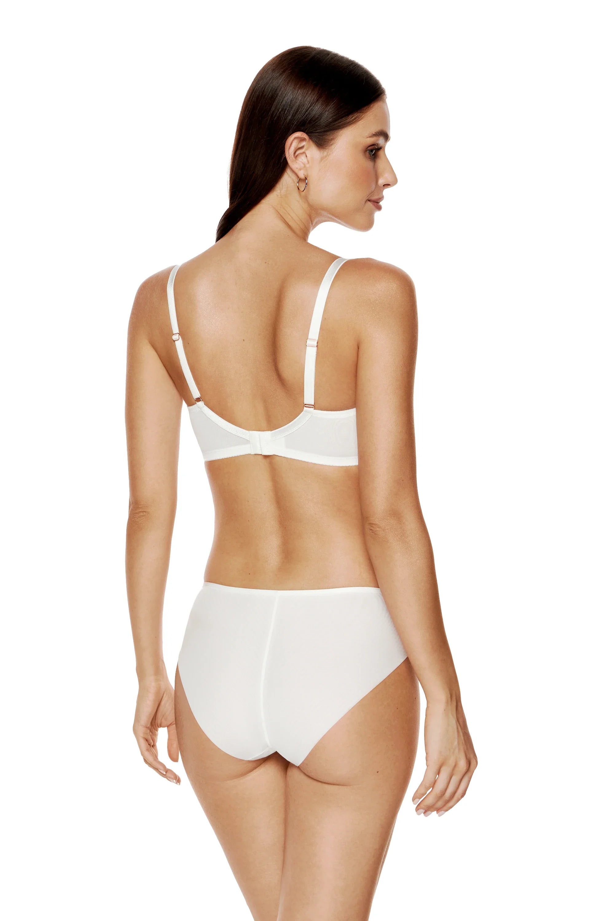 Lightweight Floral Mesh Bikini Panties