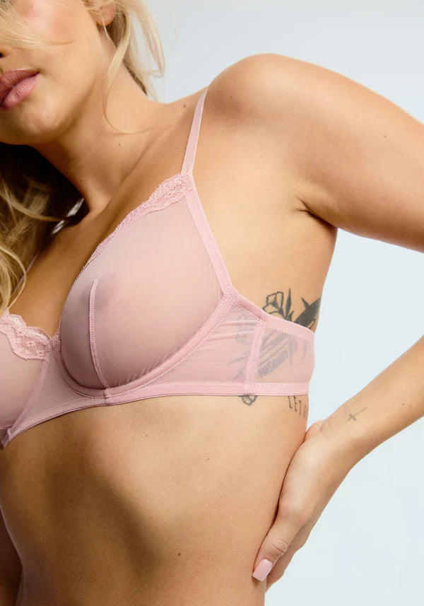Lightweight Sheer Underwire Bra