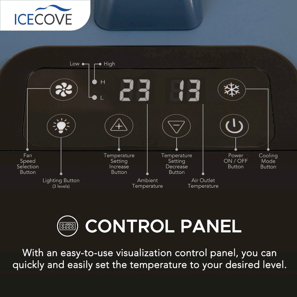 Sunjoy Portable Air Conditioner -Blue