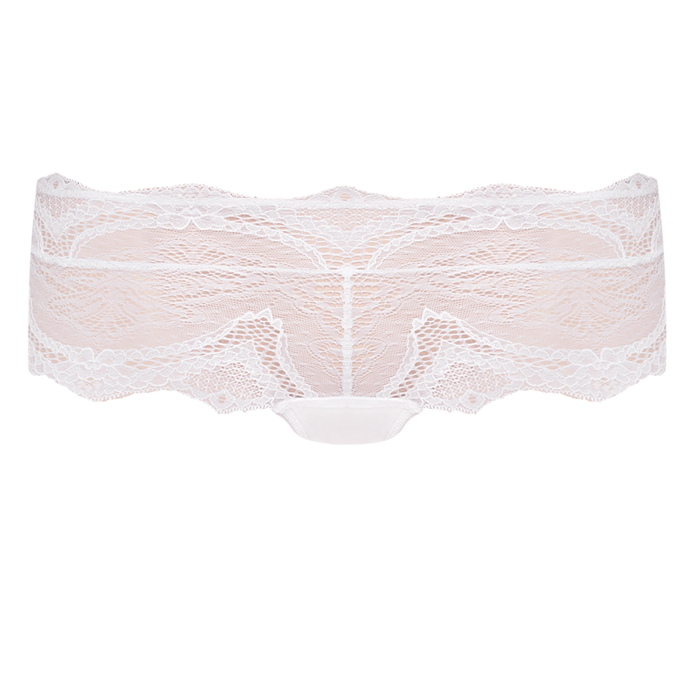 Lightweight Sheer Lace Boyshort Panty Everyday Style