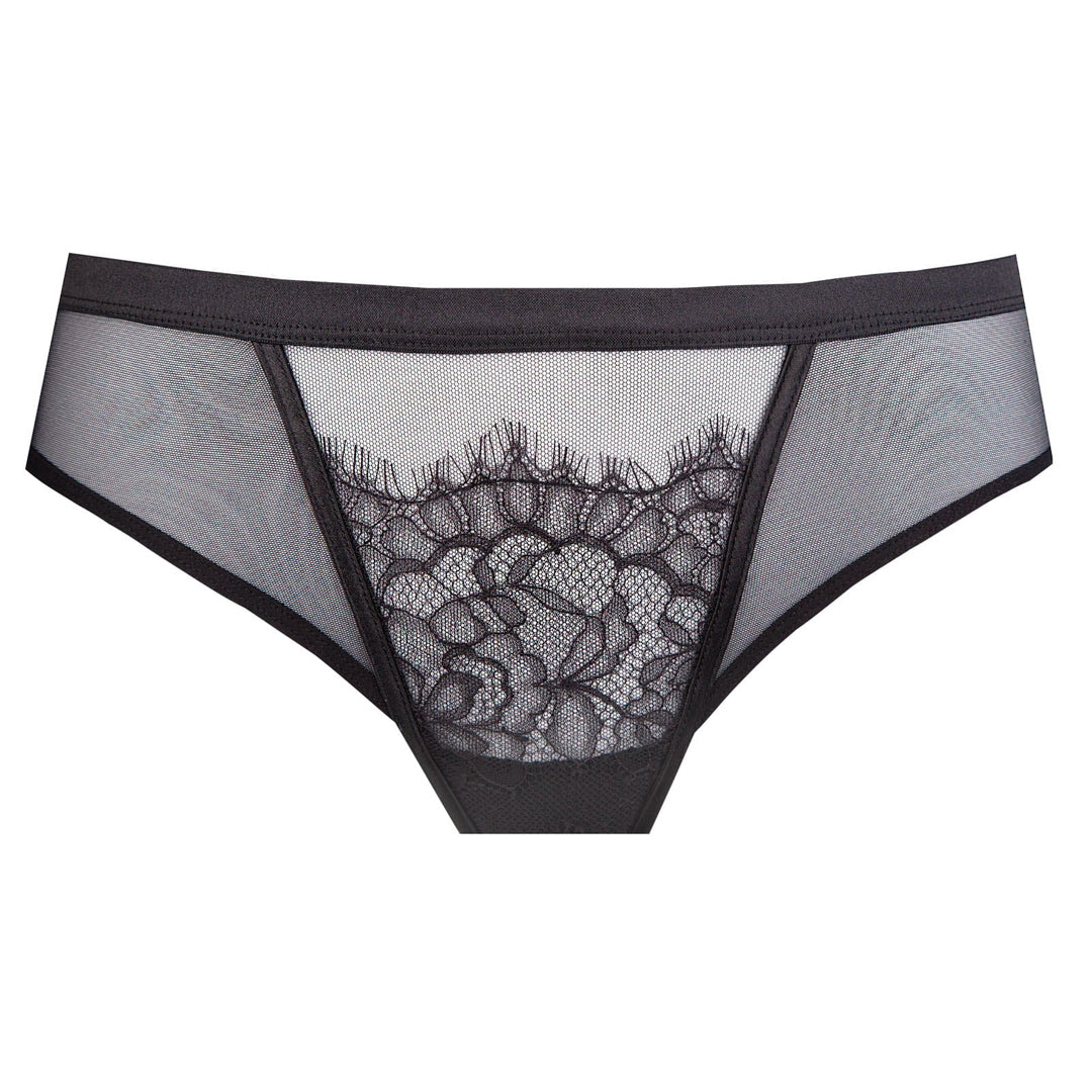 Soft Cotton Lined Sheer Bikini Panty