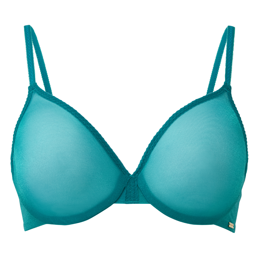 Elegant Sheer Molded Bra