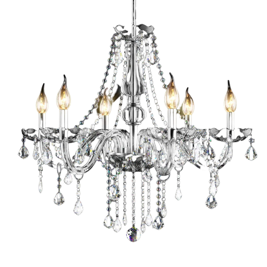 Elegant Crystal Chandelier Ceiling Light