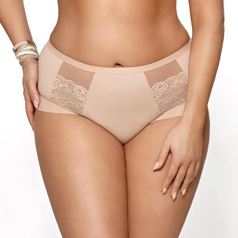 Sheer Lace High Waist Brief Panties Everyday Comfort