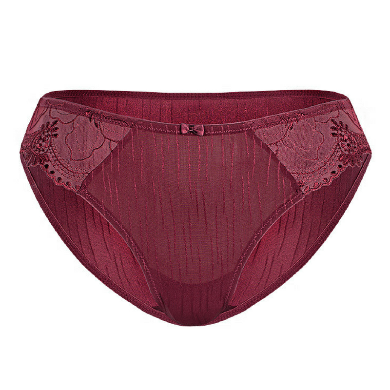 Breathable Lace Bikini Panty