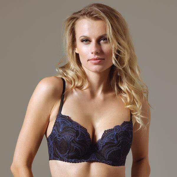 Lightly Lined Lace Plunge Bra