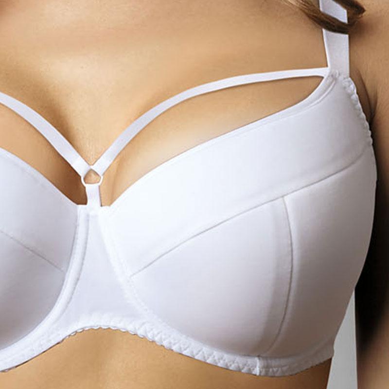 Lightly Padded Full Coverage Strappy Bra Kinga Nati-1