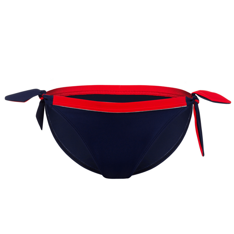 Adjustable Tie-Side Low-Rise Bikini Bottom