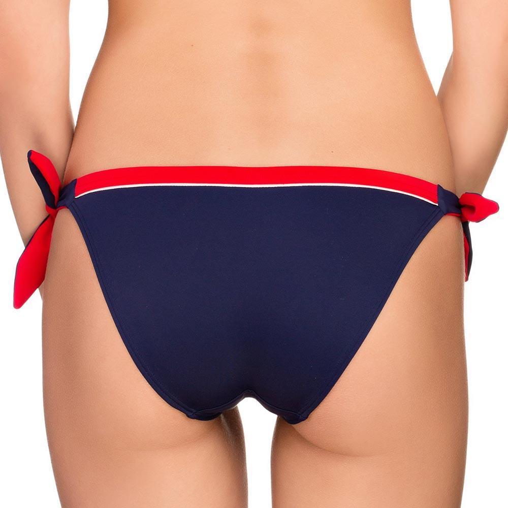 Adjustable Tie-Side Low-Rise Bikini Bottom