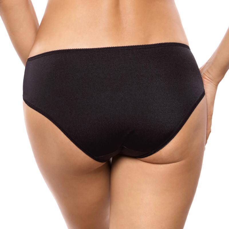 Elegant Sheer Embroidered Bikini Panty