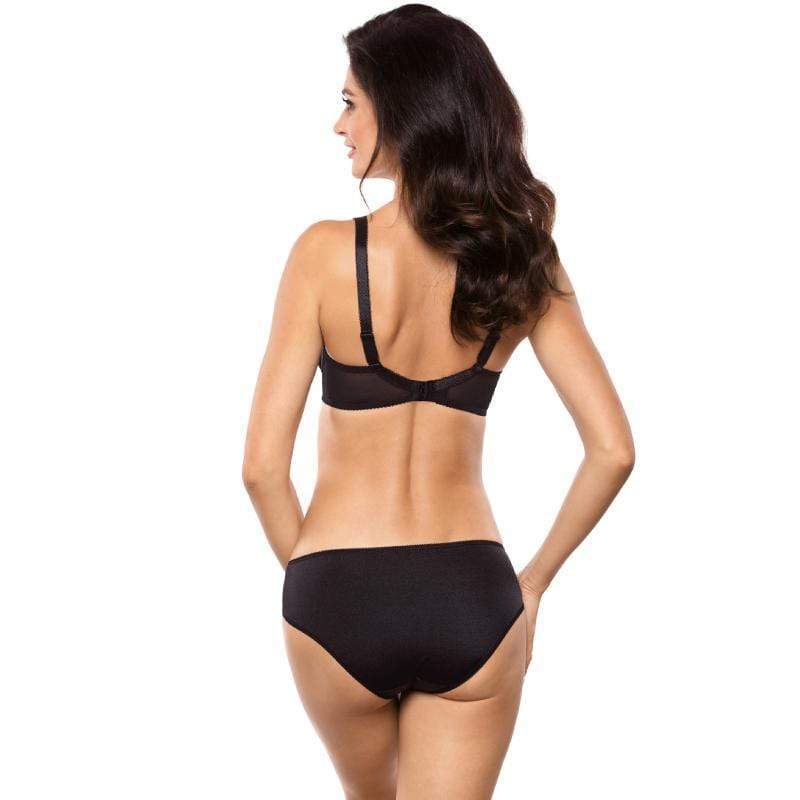 Elegant Sheer Embroidered Bikini Panty