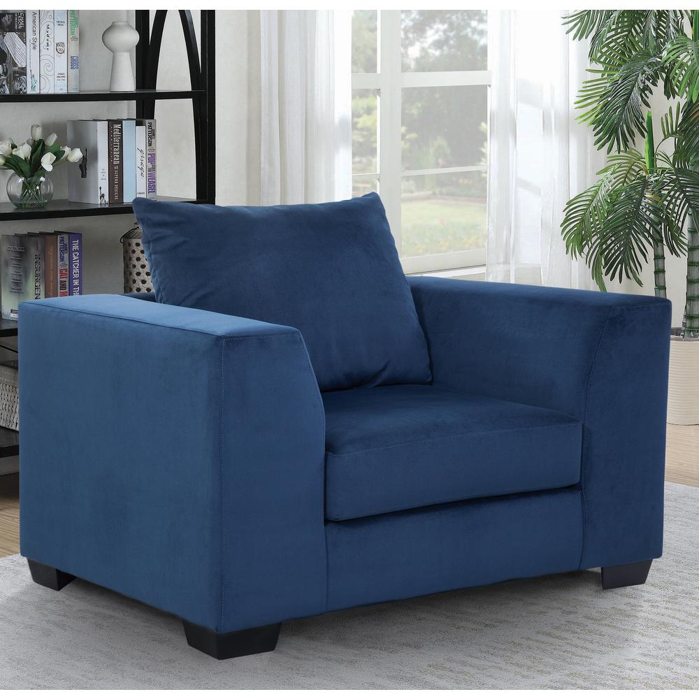 American Furniture Classics Blue Upholstered Oversize Chair